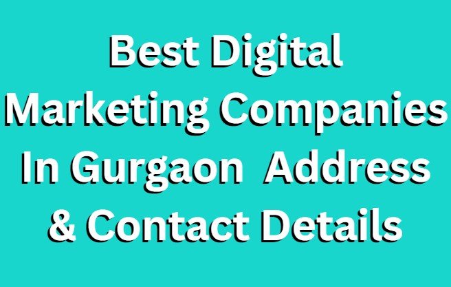 Best Digital Marketing Companies In Gurgaon