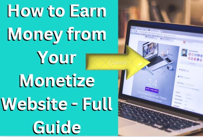 How to Earn Money from Your Monetize Website